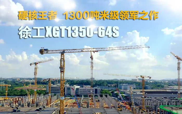 “塔”遍全国！K8凯发·国际官方网站XGT1350-64S展大塔风姿