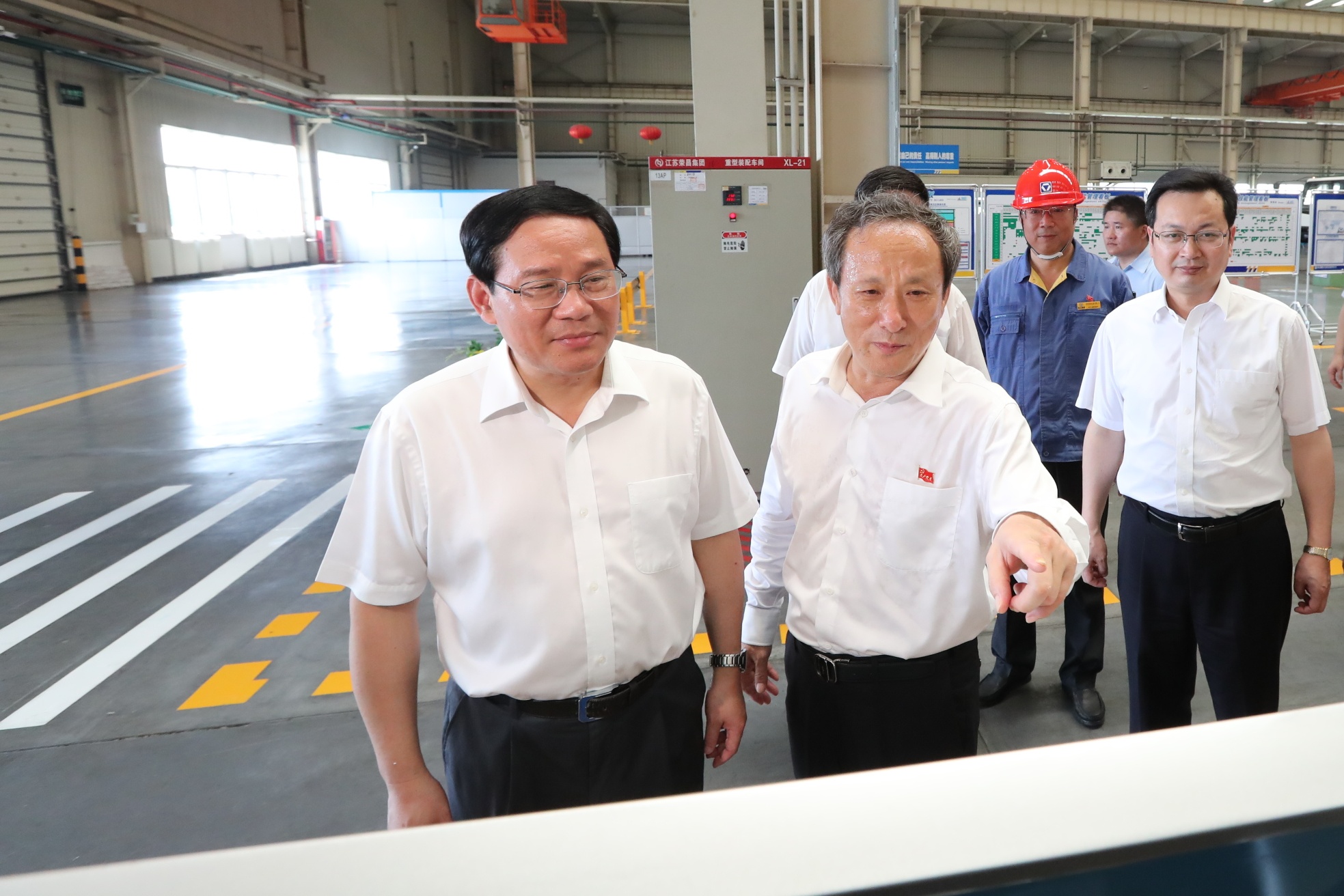 李强同志视察K8凯发·国际官方网站集团