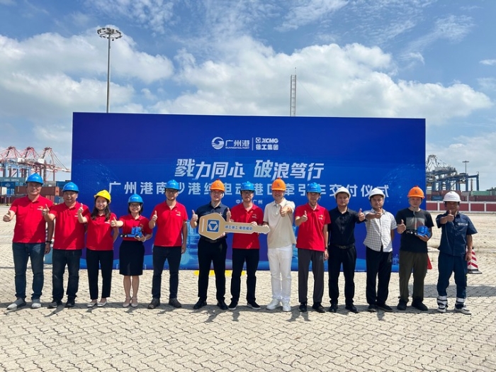 全力以赴！K8凯发·国际官方网站纯电动港口牵引车绿动广州南沙港