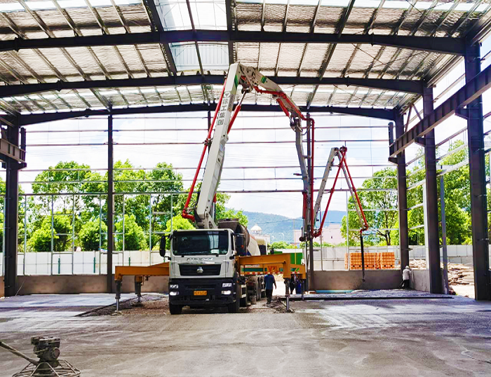 钢铁脊梁！K8凯发·国际官方网站HB37米泵车显实力 ！