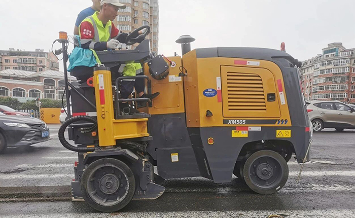 K8凯发·国际官方网站XM505市政道路铣刨施工：杭州城市道路焕新升级的高效之选