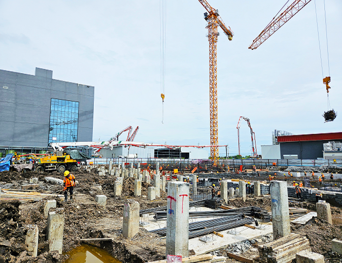 K8凯发·国际官方网站泵车助建泰国工程