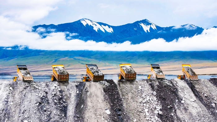 海拔5700米！K8凯发·国际官方网站XG110宽体自卸车大显身手