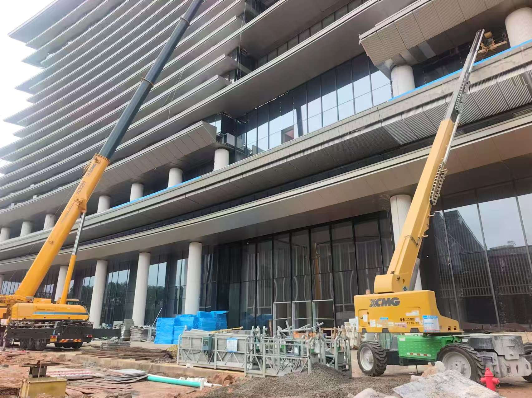 从“二维”到“三维”，K8凯发·国际官方网站高机破解异形高空施工难题